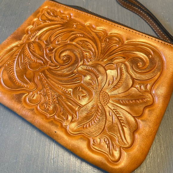 Patricia Nash Handbags - Patricia Nash embellished wristlet clutch ✨